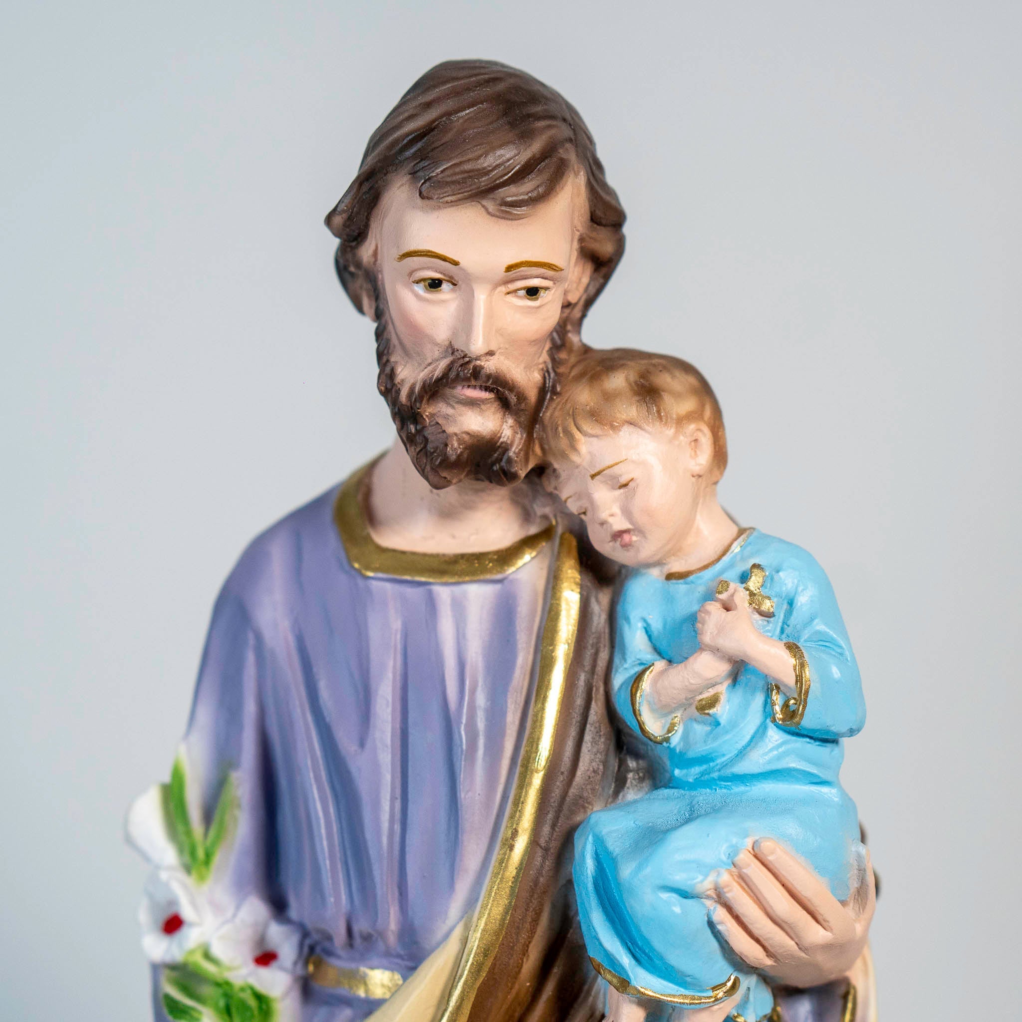 The Faith Gift Shop Saint Joseph Statue - Hand Painted in Italy - Our Tuscany Collection - San Jose