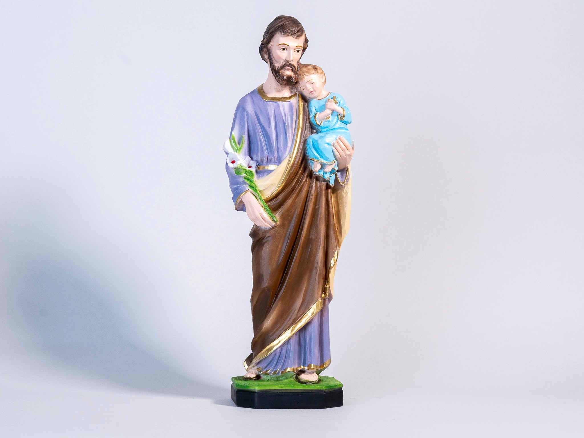 The Faith Gift Shop Saint Joseph Statue - Hand Painted in Italy - Our Tuscany Collection - San Jose