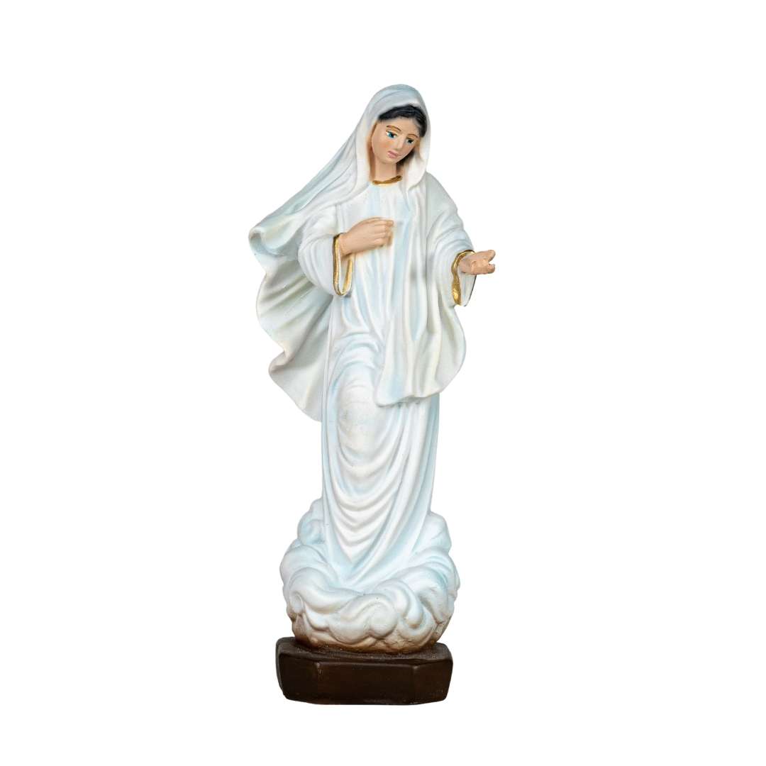 The Faith Gift Shop Our Lady  of Medjugorje Queen of Peace- Hand Painted in Italy - Our Tuscany Collection -