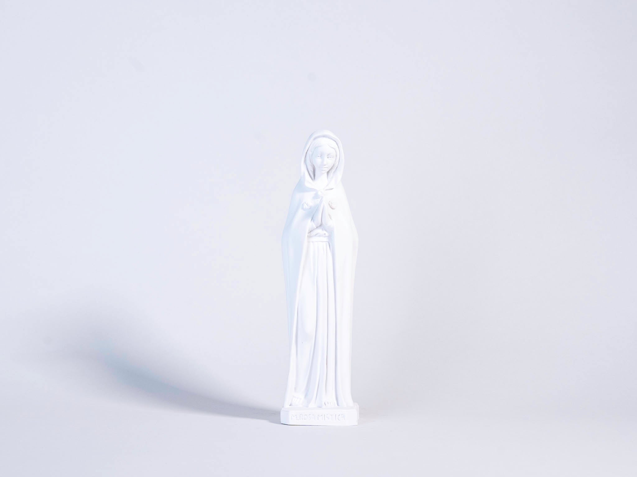 The Faith Gift Shop  Mystic Rose Virgin Mary all White Statue- Made in Italy - Our Tuscany Collection -   Maria Rosa Mistica Blanca