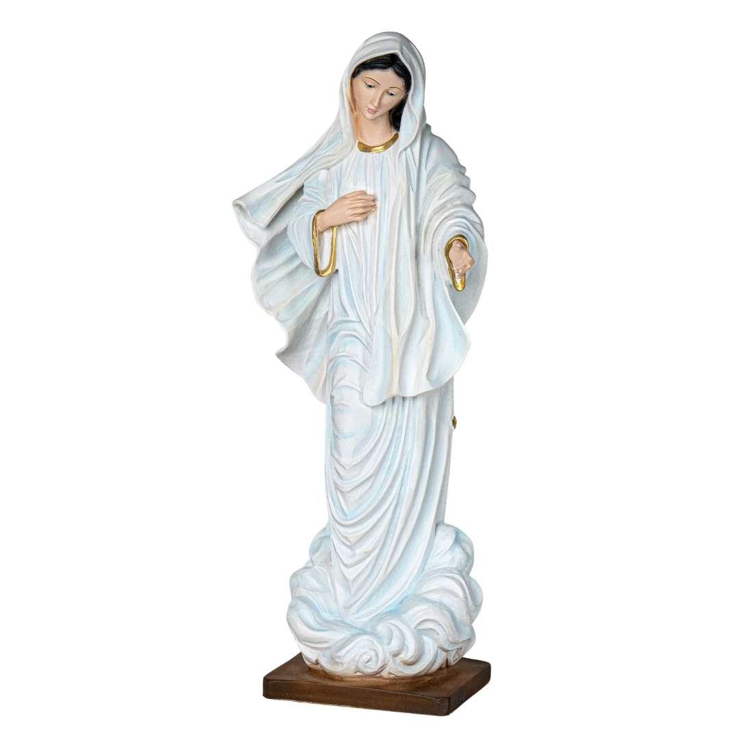 The Faith Gift Shop Our Lady  of Medjugorje Queen of Peace- Hand Painted in Italy - Our Tuscany Collection -