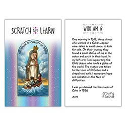 Scratch & Learn Card - Madonna