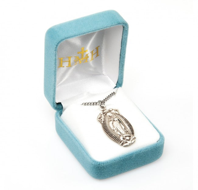 Our Lady of Guadalupe Sterling Silver Medal