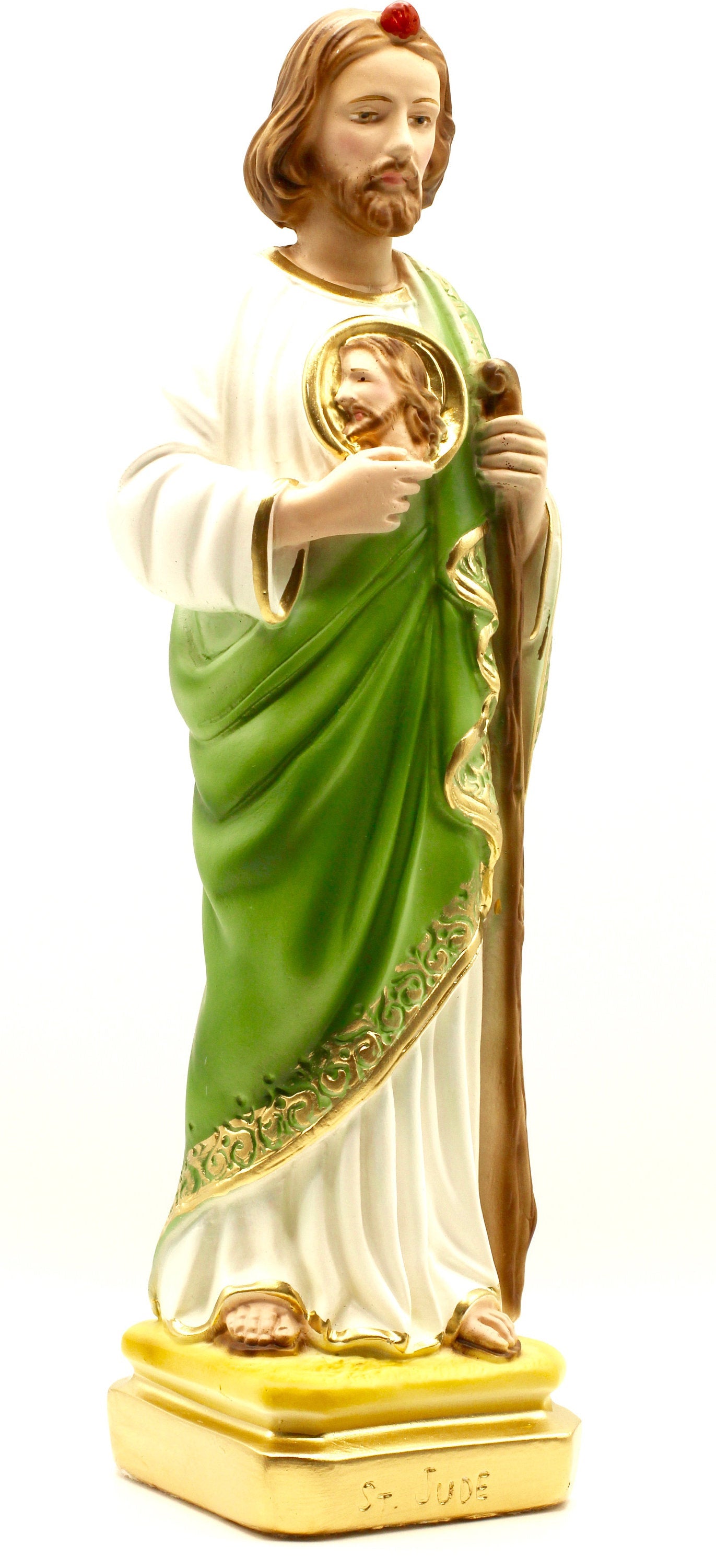 The Faith Gift Shop Saint Jude - Hand Painted in Italy- Our Tuscan Collection - San Judas Tadeo