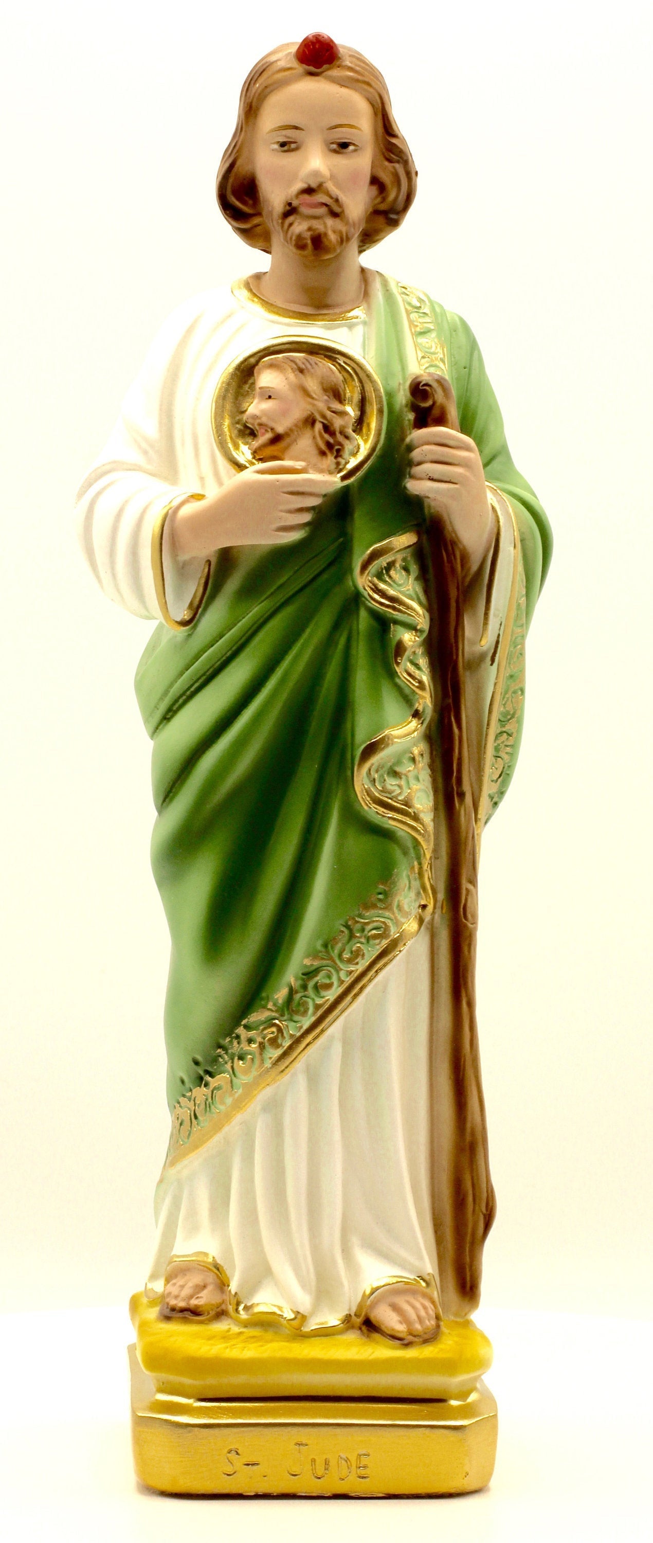 The Faith Gift Shop Saint Jude - Hand Painted in Italy- Our Tuscan Collection - San Judas Tadeo