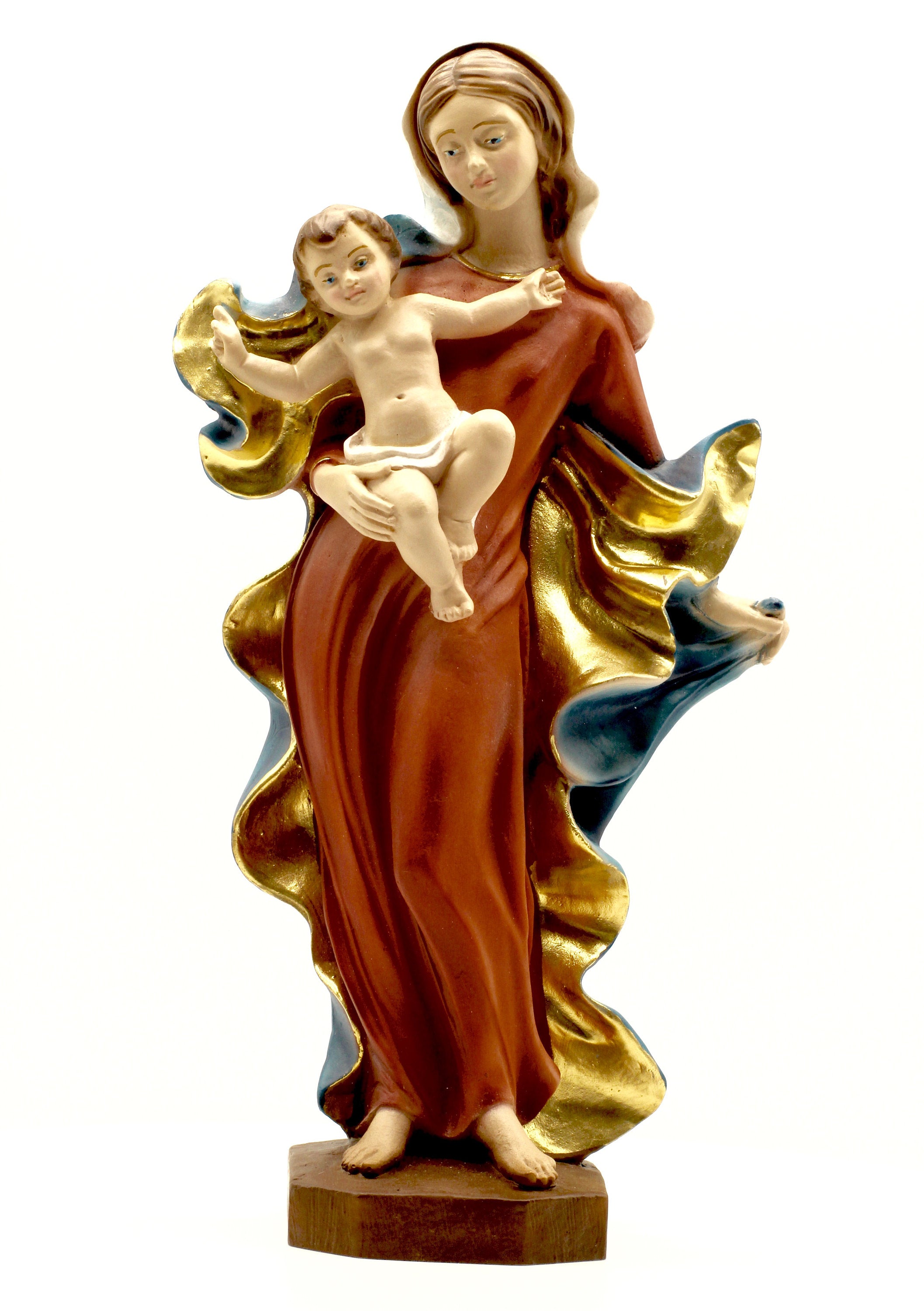 Virgin Mary and Baby Jesus, La Madona y el Nino Jesus