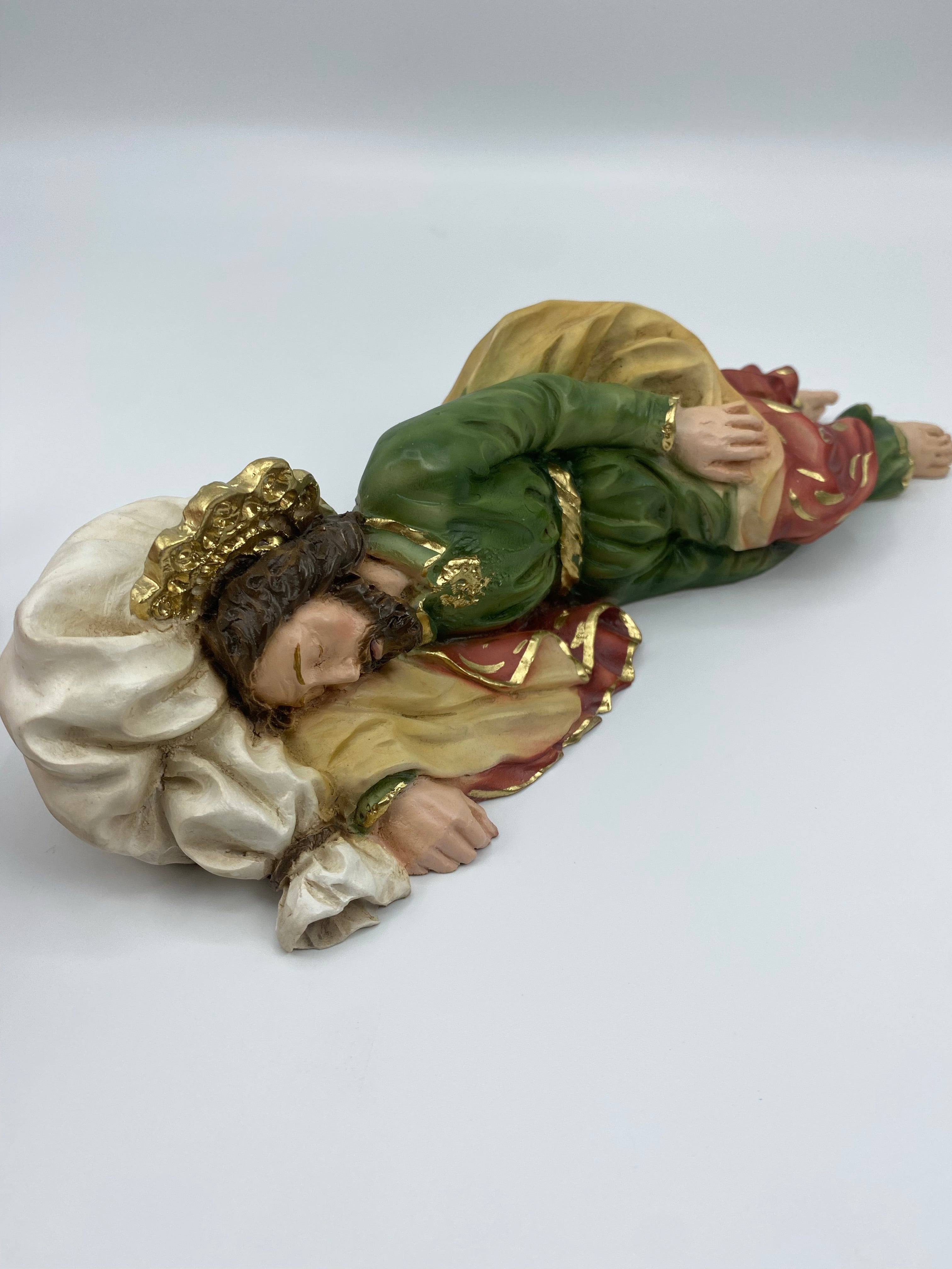 The Faith Gift Shop Sleeping Saint Joseph - Hand Painted in Italy - Our Tuscany Collection -San Jose Dormido