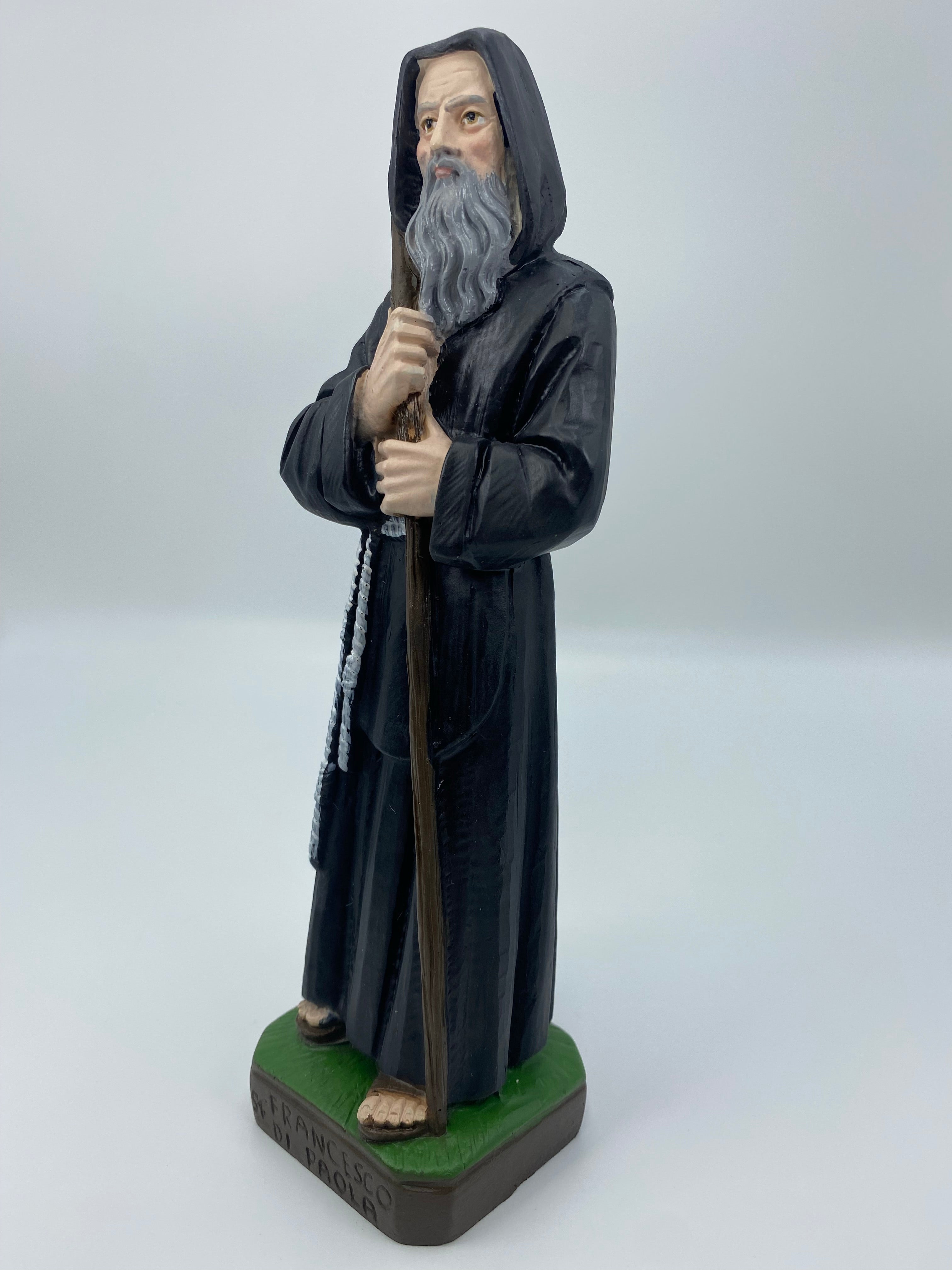 The Faith Gift Shop Saint Francis of Paola Statue- Hand Painted in Italy - Our Tuscany Collection - Estatua de San Francisco de Paola