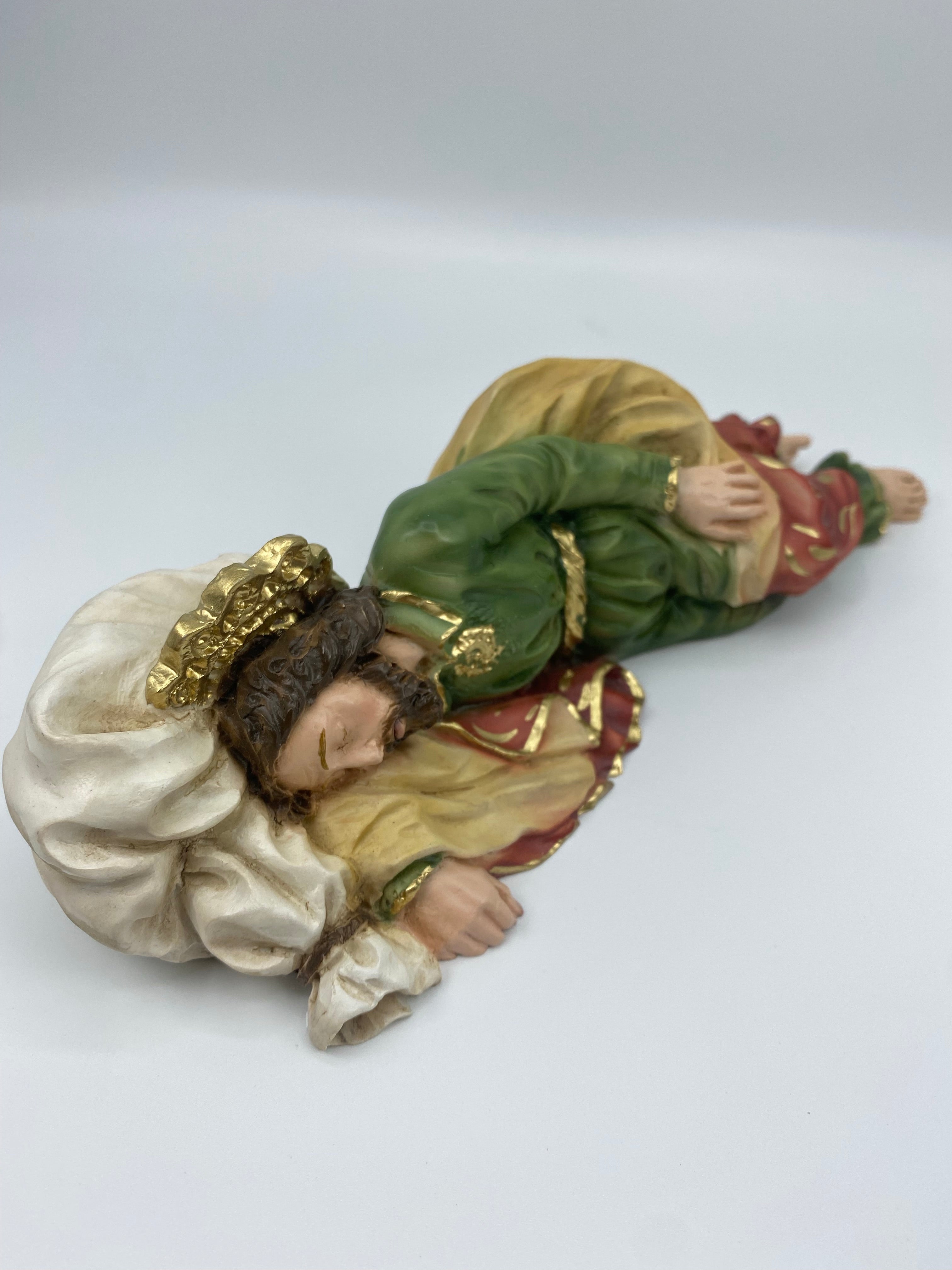 The Faith Gift Shop Sleeping Saint Joseph - Hand Painted in Italy - Our Tuscany Collection -San Jose Dormido