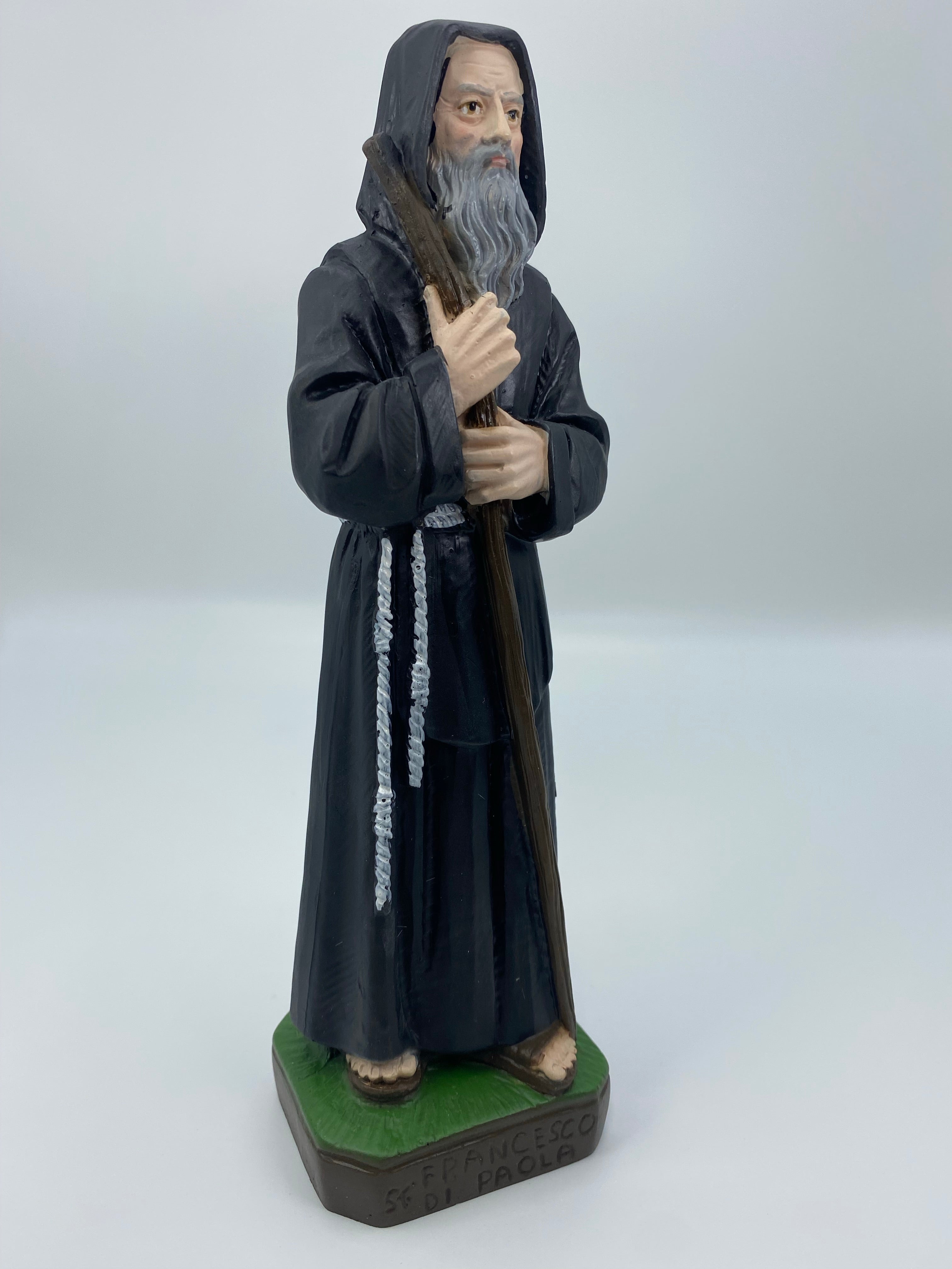 The Faith Gift Shop Saint Francis of Paola Statue- Hand Painted in Italy - Our Tuscany Collection - Estatua de San Francisco de Paola