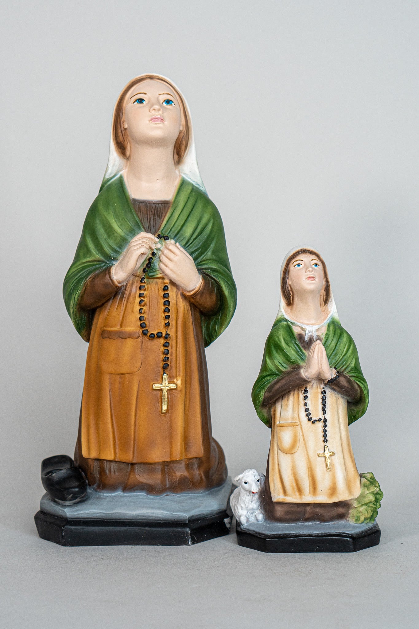 The Faith Gift Saint Shop Bernadette of Lourdes statue - Hand Painted in Italy - Our Tuscany Collection -Estatua de Santa Bernardita